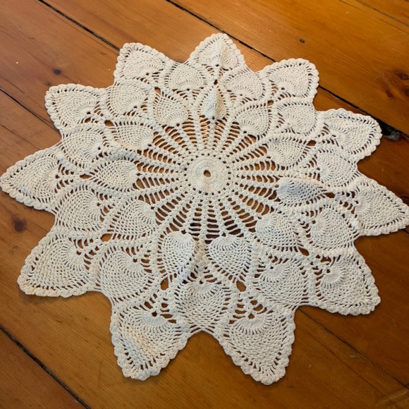Crochet Boho Table Covering